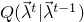 $Q(\vec{\lambda}^{t} | \vec{\lambda}^{t-1})$